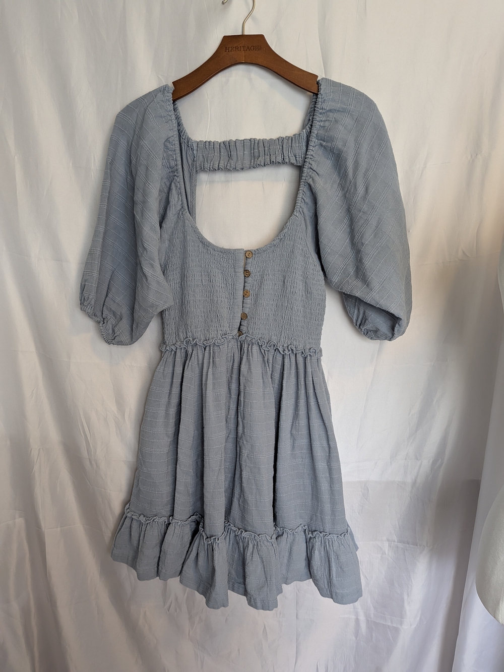 Free People Summer Picnic Mini Dress Size Medium - Picture 2 of 7